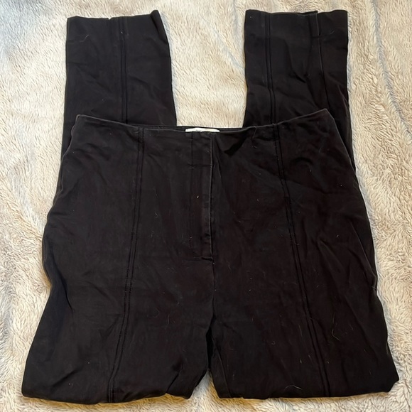 Anthropologie The Essential High-Rise Skinny Front Slit Pants - Picture 2 of 7